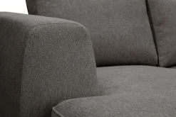 Scandinavian Choice U-Sofa-Optus 6-seters U-sofa med divan og sjeselong venstre Mørkegrå