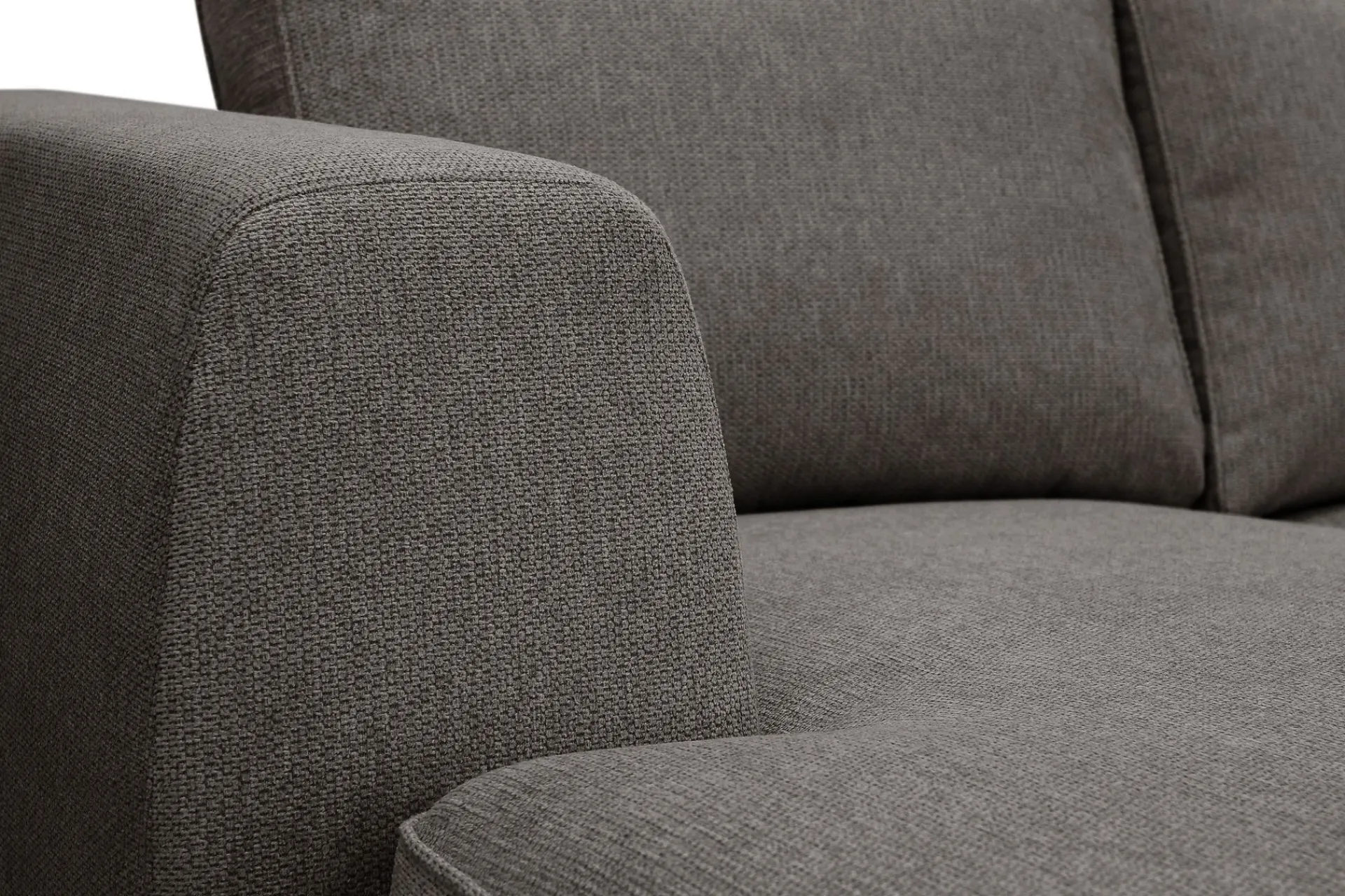 Scandinavian Choice U-Sofa-Optus 6-seters U-sofa med divan og sjeselong venstre Mørkegrå