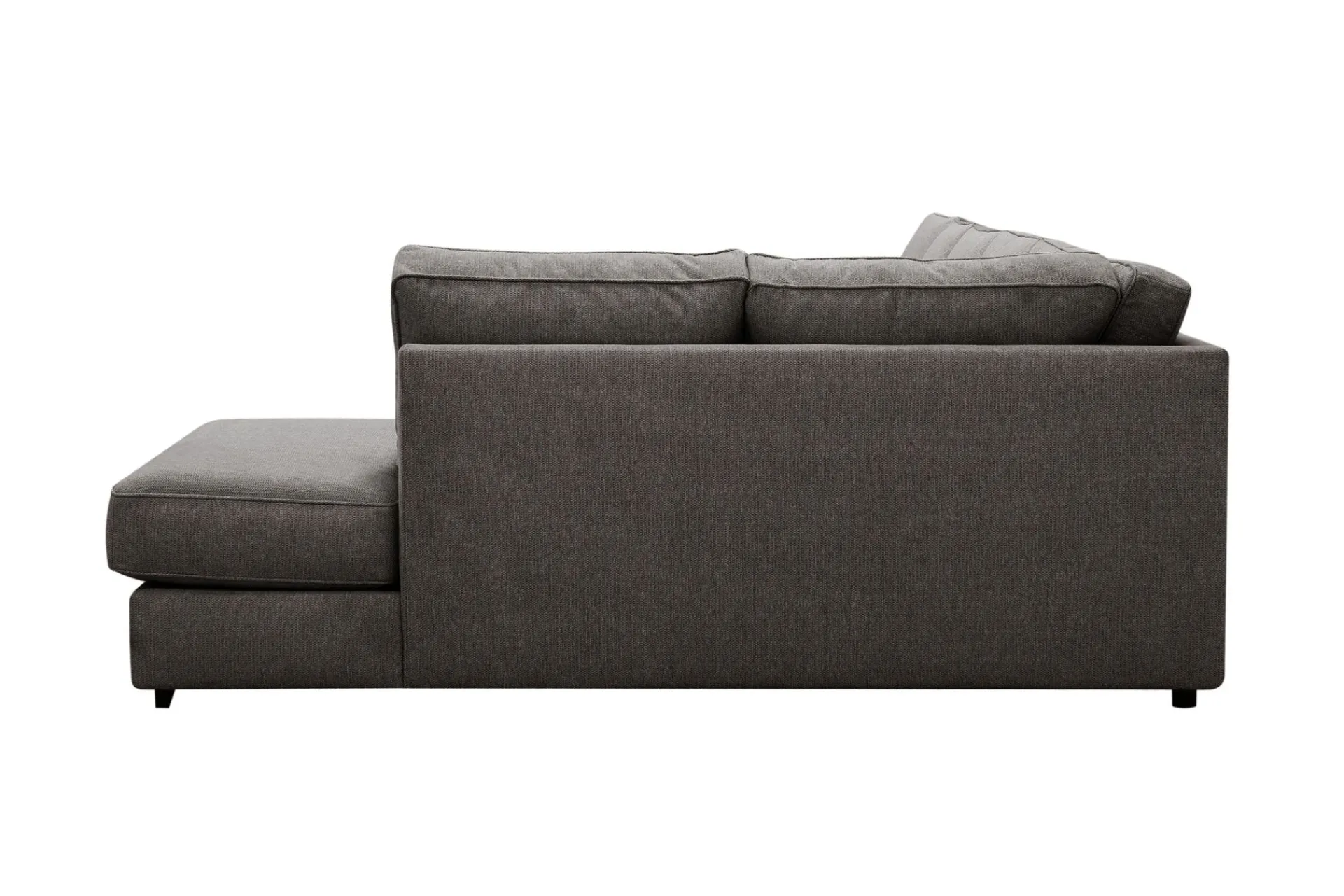Scandinavian Choice U-Sofa-Optus 6-seters U-sofa med divan og sjeselong venstre Mørkegrå