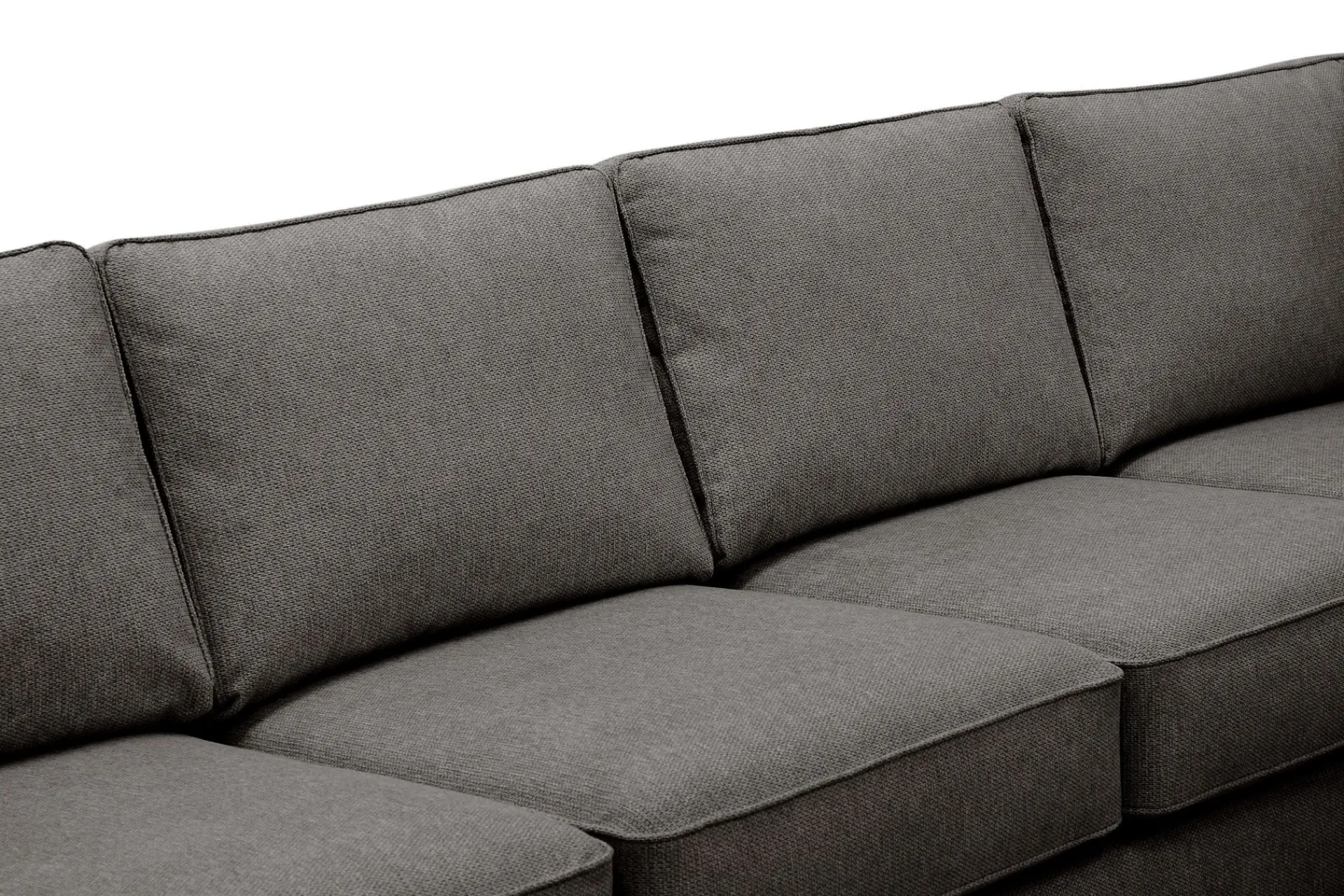 Scandinavian Choice U-Sofa-Optus 6-seters U-sofa med divan og sjeselong venstre Mørkegrå