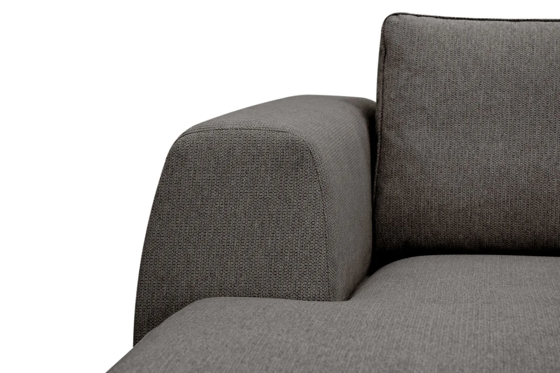 Scandinavian Choice U-Sofa-Optus 6-seters U-sofa med divan og sjeselong venstre Mørkegrå