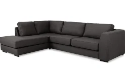Scandinavian Choice Optus 4-seters Venstrevendt L-formet Sjeselongsofa i Stoff