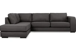 Scandinavian Choice Optus 4-seters Venstrevendt L-formet Sjeselongsofa i Stoff