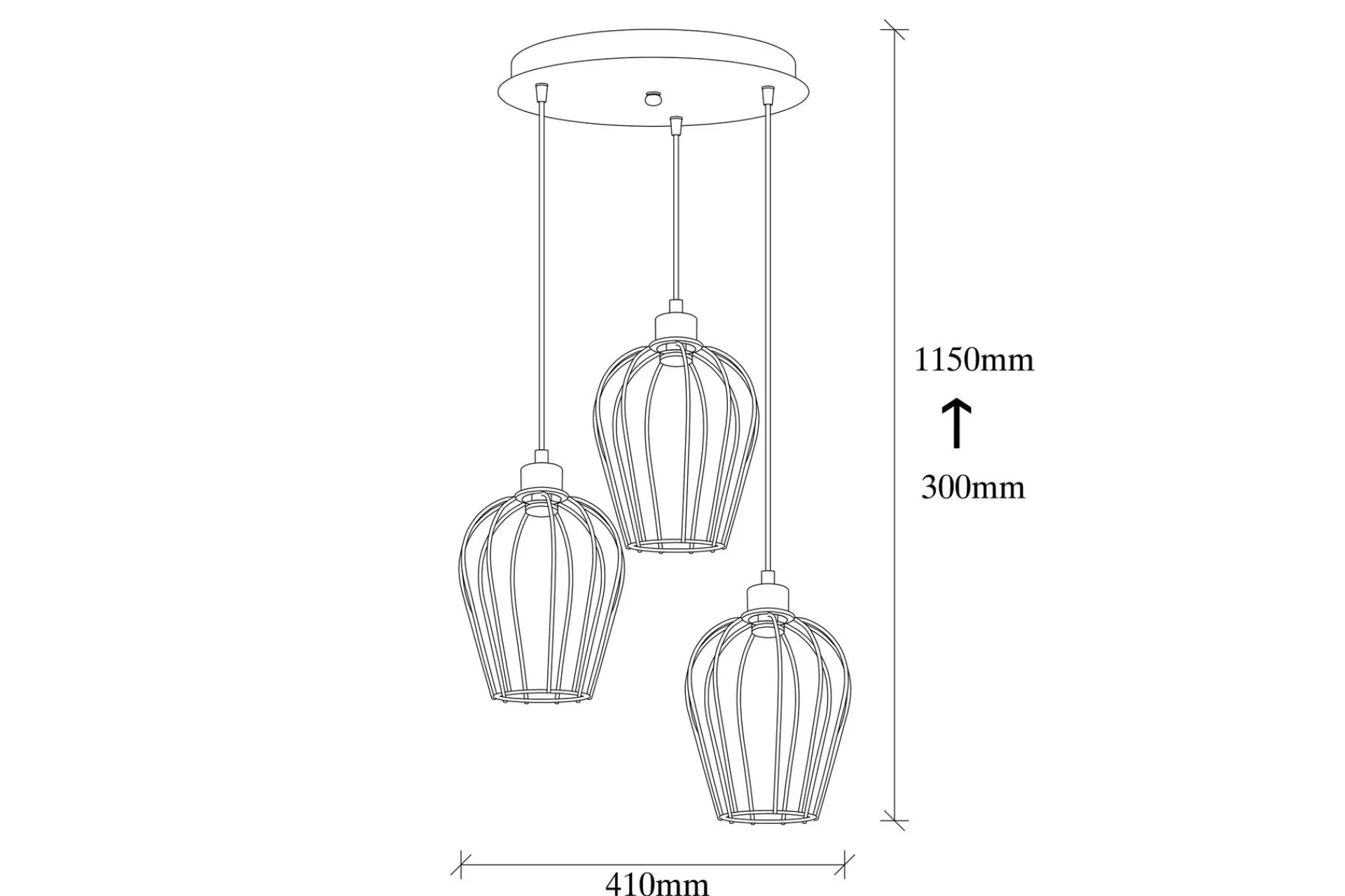 Opviq Tel Taklampe