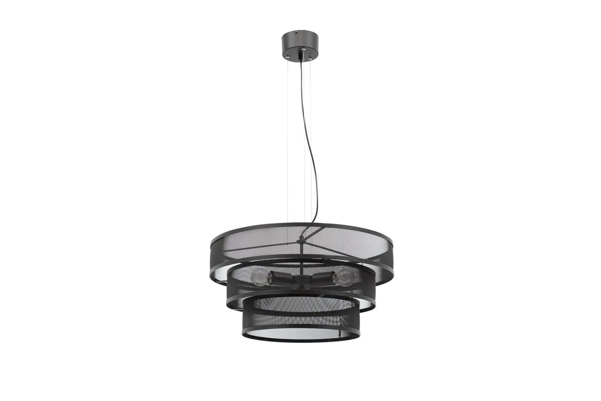 Kjøkkenlampe-Orabela Pendellampe Rund Svart