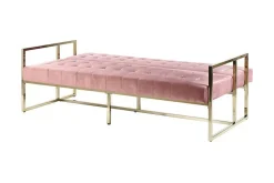 Velour Sofa & Fløyel Sofa-Ordsbo 3-seter Sovesofa Lyserød