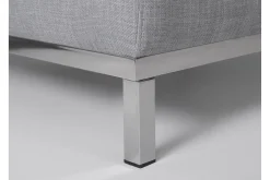 Sofa Med Sjeselong-Oslo Hjørnesofa 270 cm Lysegrå