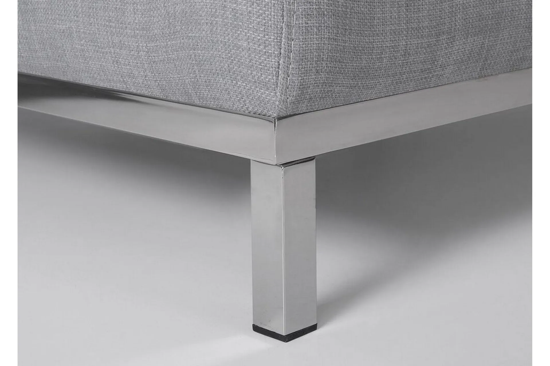 Sofa Med Sjeselong-Oslo Hjørnesofa 270 cm Lysegrå
