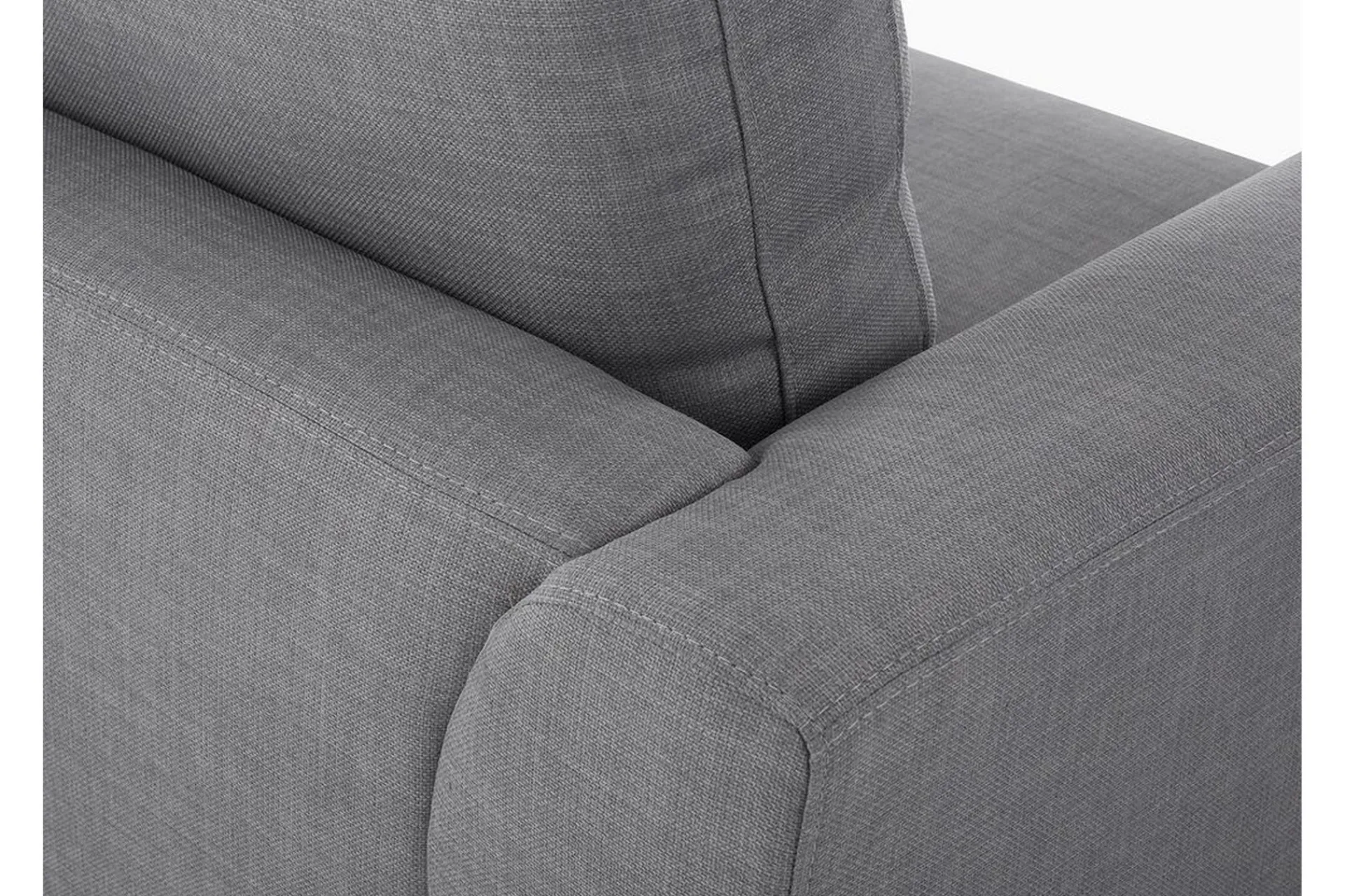 Sofa Med Sjeselong-Oslo Hjørnesofa 270 cm Lysegrå