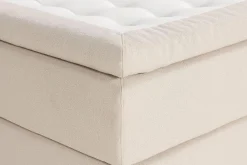 Bedly Komplett Sengepakke-Oslo Lyx Sengepakke Kontinentalseng 160x200 cm Lys Beige