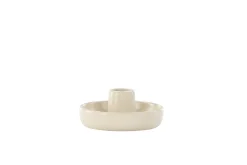 Venture Home Lysestaker Og Lykter|Stearinlys-Otis Lysestake 11x5 cm Beige