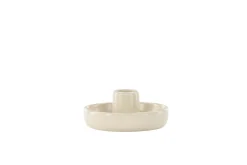 Venture Home Lysestaker Og Lykter|Stearinlys-Otis Lysestake 11x5 cm Beige