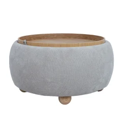 Sittemøbler Med Oppbevaring-Ottoman/Table HOME4YOU Beige