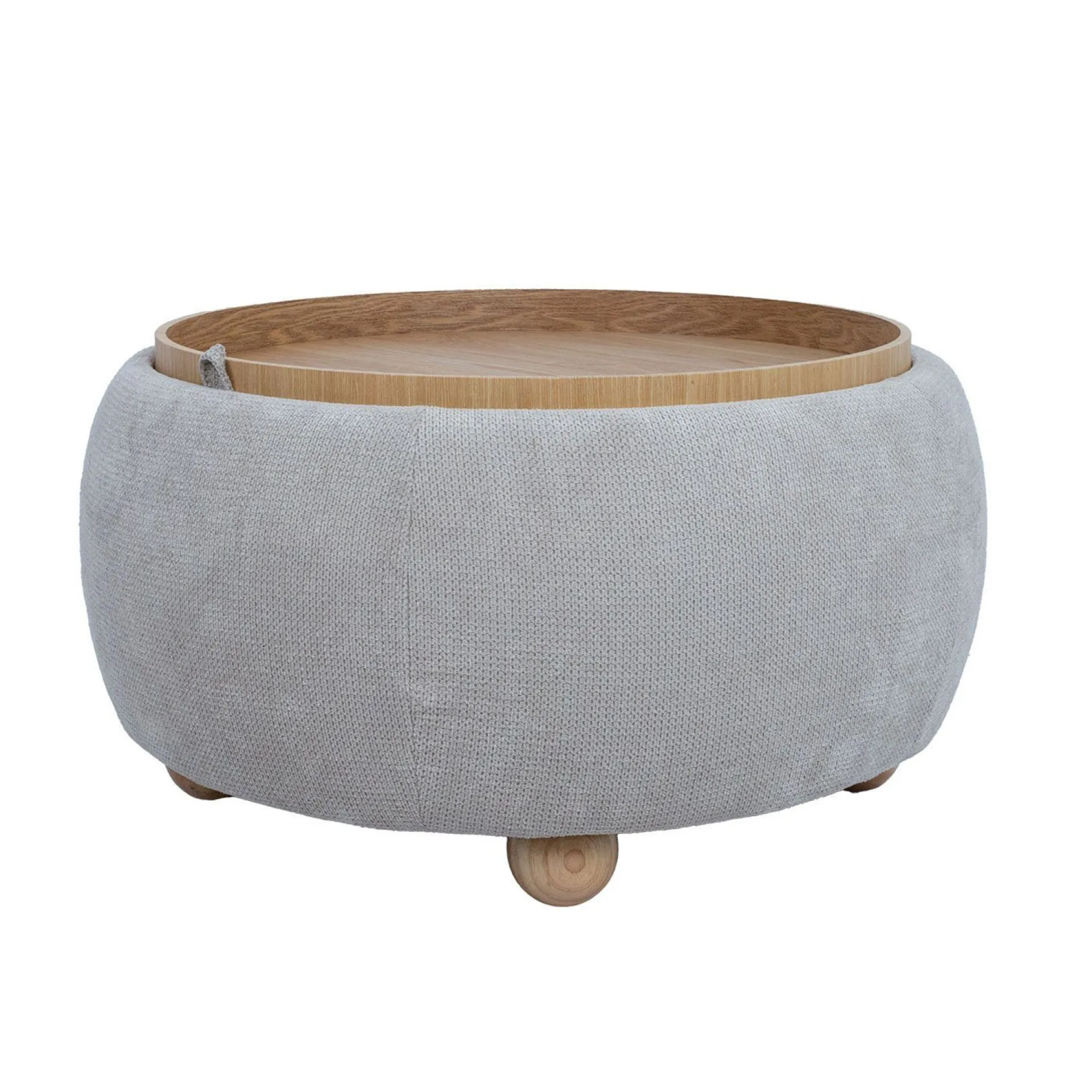 Sittemøbler Med Oppbevaring-Ottoman/Table HOME4YOU Beige