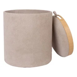 Sittemøbler Med Oppbevaring-Ottoman/Table HOME4YOU Beige