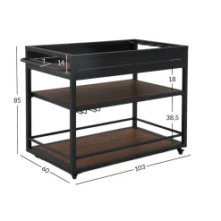 Kullgrill|Øvrige Griller-Outdoor Kitchen Module HOME4YOU Grå