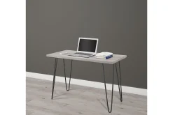 Dorel Home Owen Skrivebord 102 cm Grå/Svart