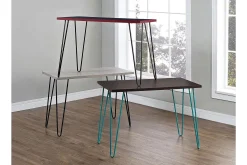 Dorel Home Owen Skrivebord 102 cm Grå/Svart