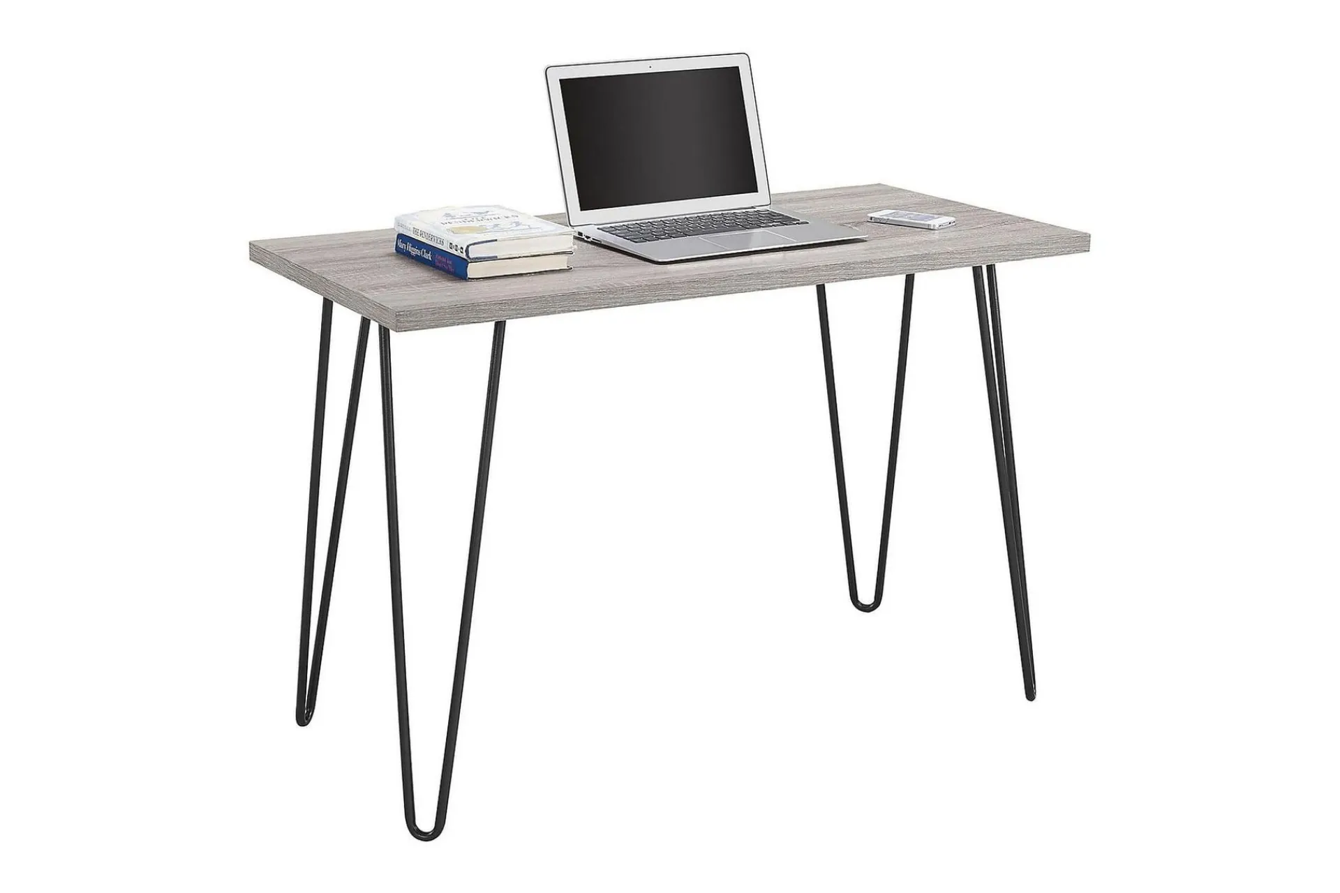 Dorel Home Owen Skrivebord 102 cm Grå/Svart