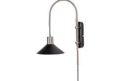 Nattbordslampe-Ozmi Vegglampe E27 E27 Sølv,Svart