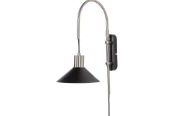 Nattbordslampe-Ozmi Vegglampe E27 E27 Sølv,Svart