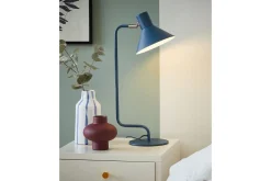 Bordlampe-Paksli Skrivebordslampe E14 Blå