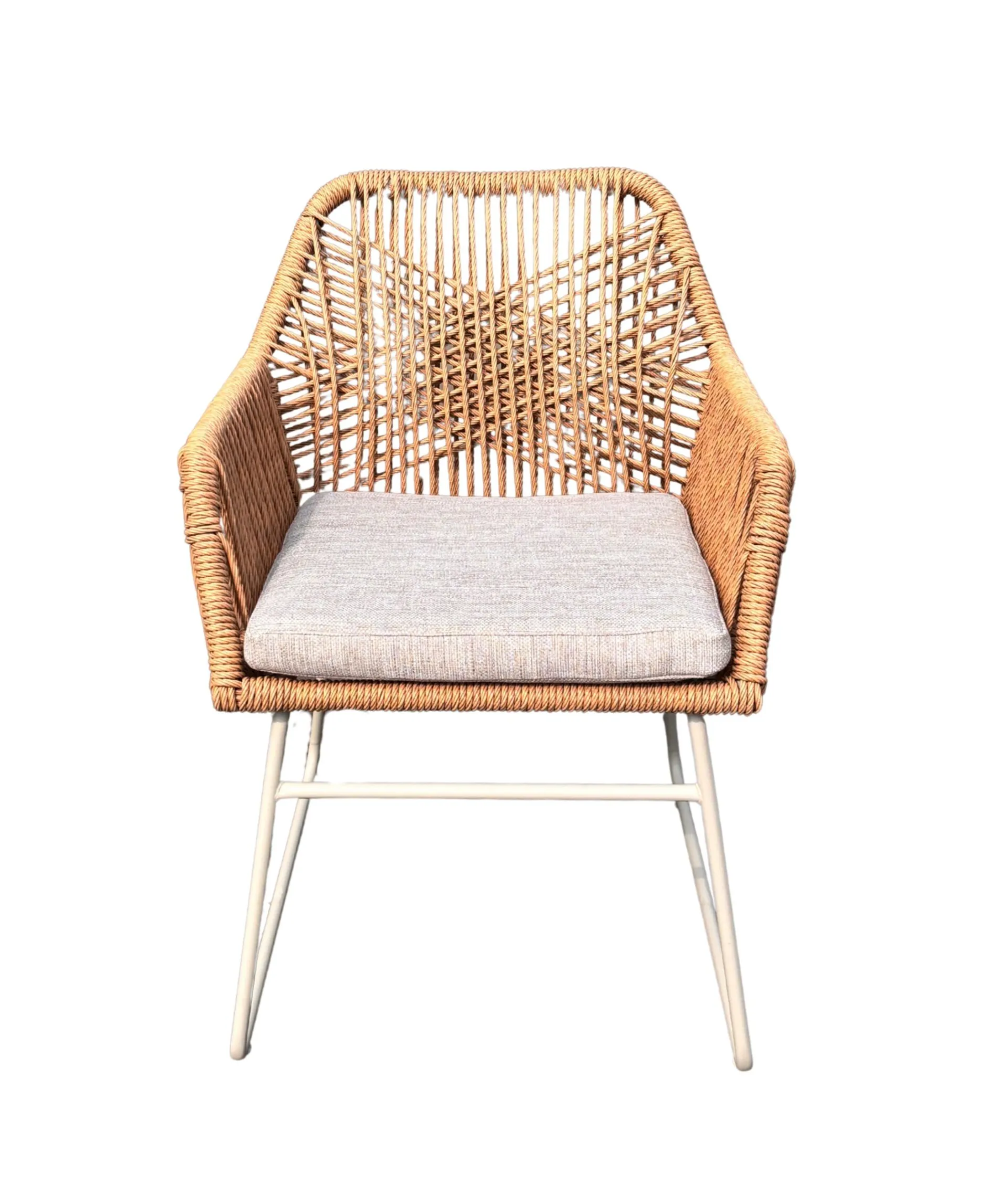 Balkonggrupper|Balkongmøbler-Palermo Bistrosett med Seville lenestoler Grå/Beige/Sand