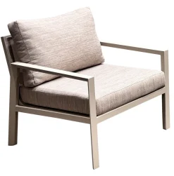 Veranda & Terrasse|Loungemøbler Salg-Palermo Hagemøbelgruppe Sofagruppe: 3-seter sofa, 2 lenestoler, sofabord Beige