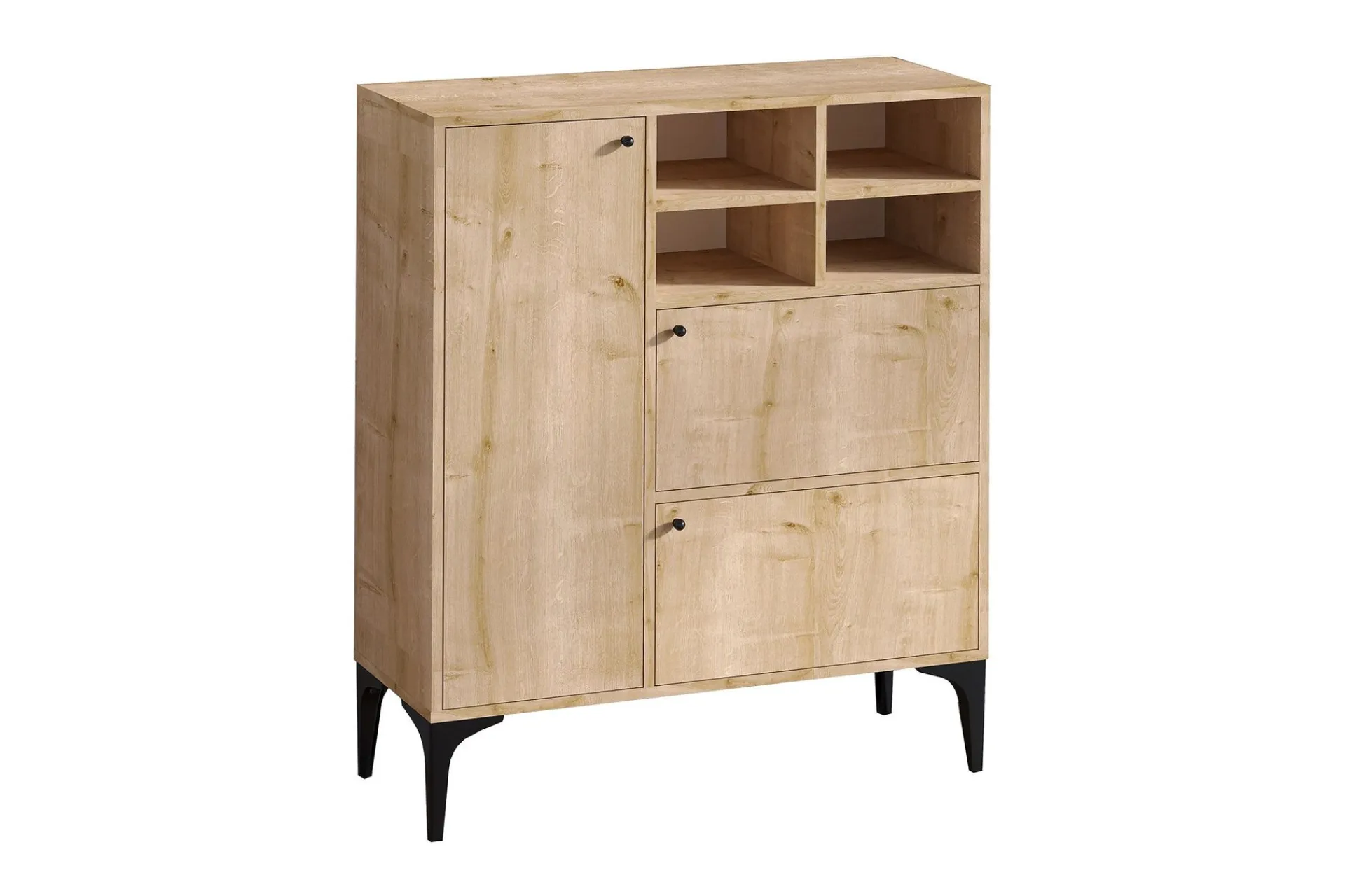 Gangbord|Avlastningsbord-Palfrey Sidebord 100 cm Blå,Tre/Natur