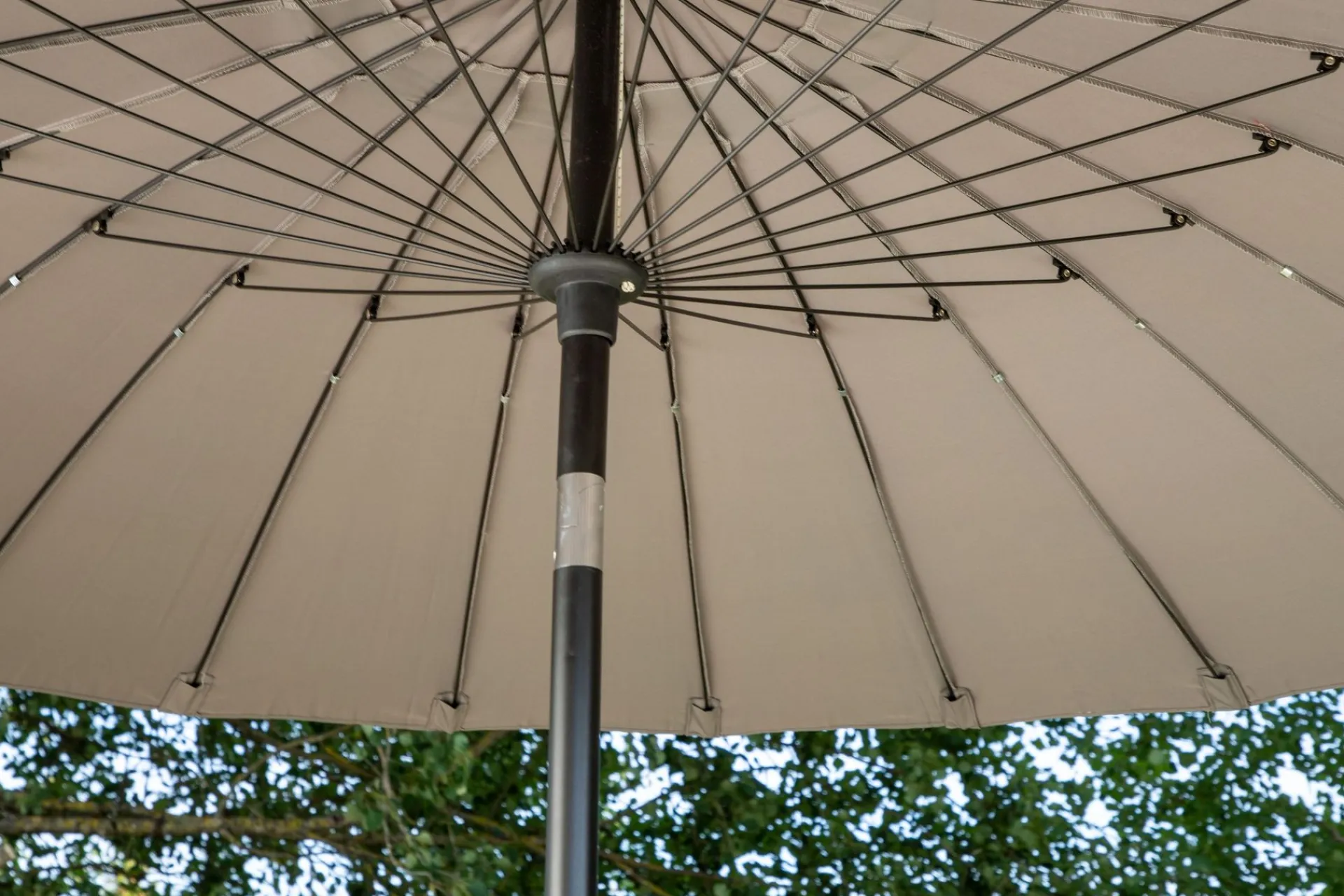 Venture Home Parasoller-Palmetto Parasoll 270 cm Grey