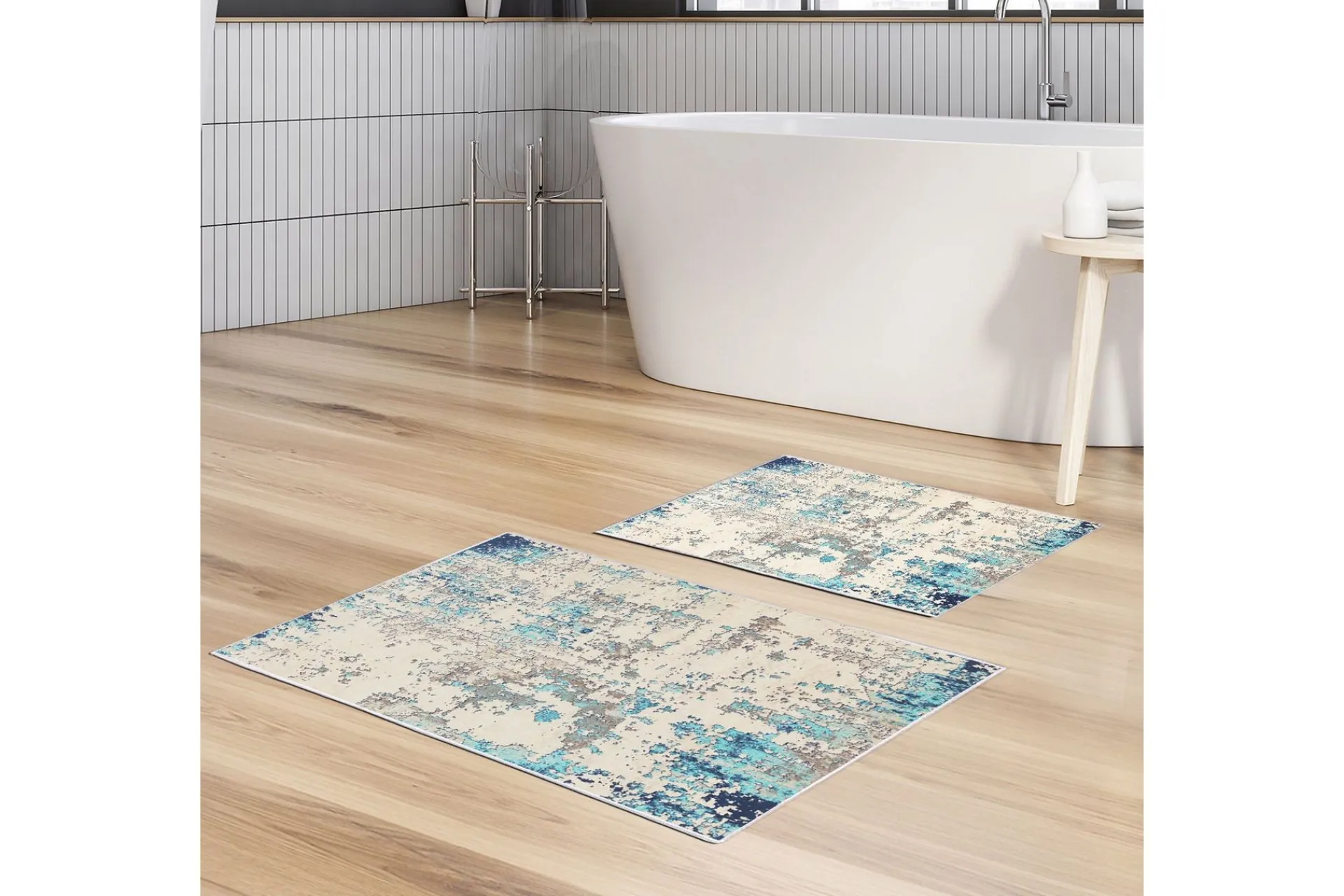Panchi Baderomsmatte 60x150 cm Rektangulær