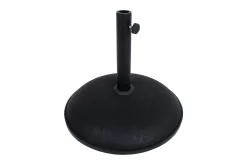 Parasoller-Parasollfot D41,5x7 cm/20 kg Betong Svart