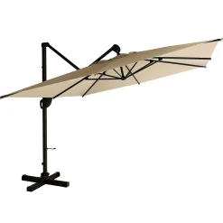 Parasoller-Parasoll HOME4YOU Beijing 3x3 m, Beige