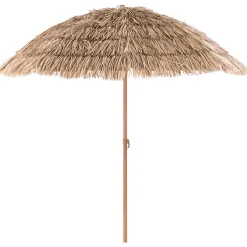 Parasoller-Parasoll utendørs 175 cm Civetta naturlig/brun