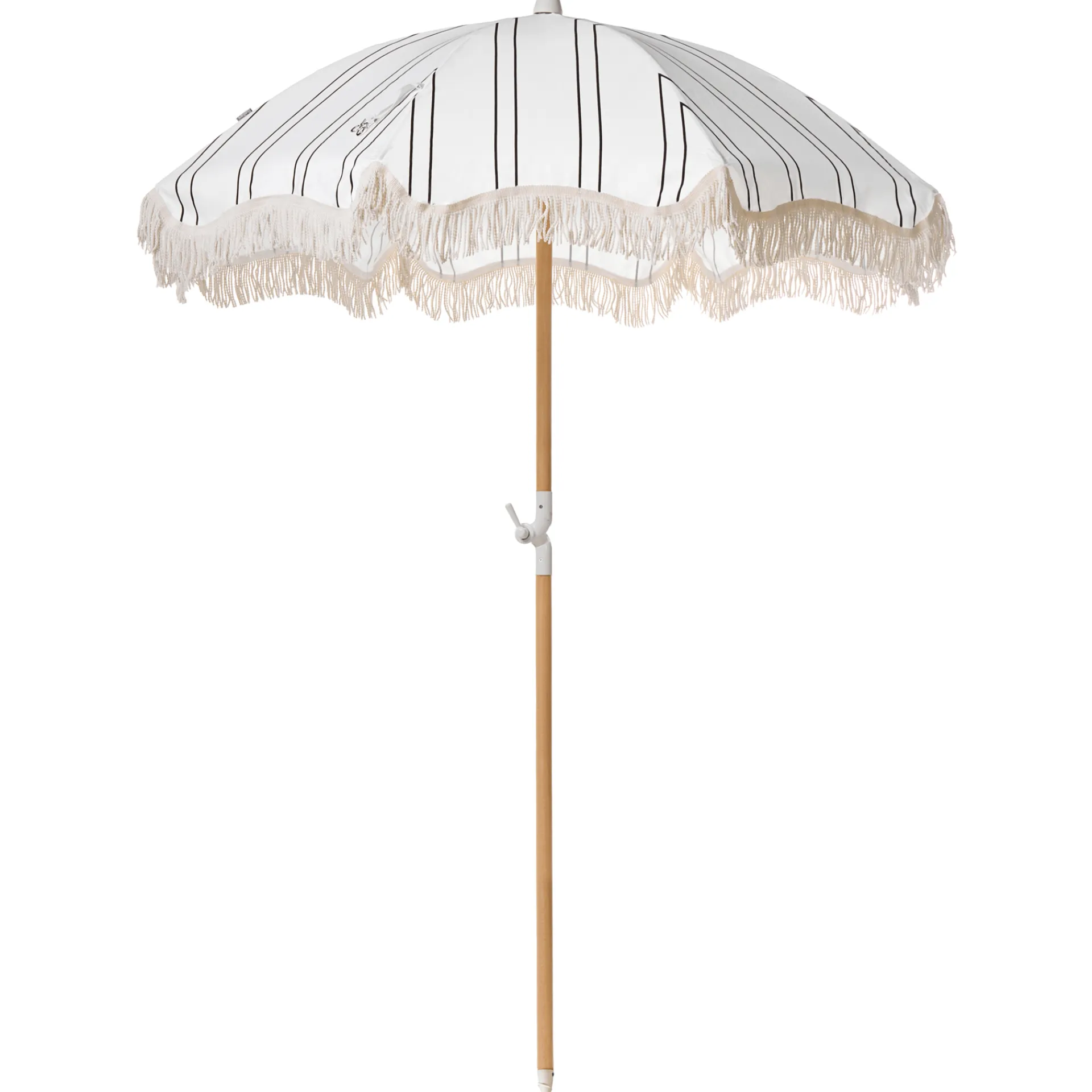 Parasoller-Parasoll utendørs 155 cm Mondello hvit/svart