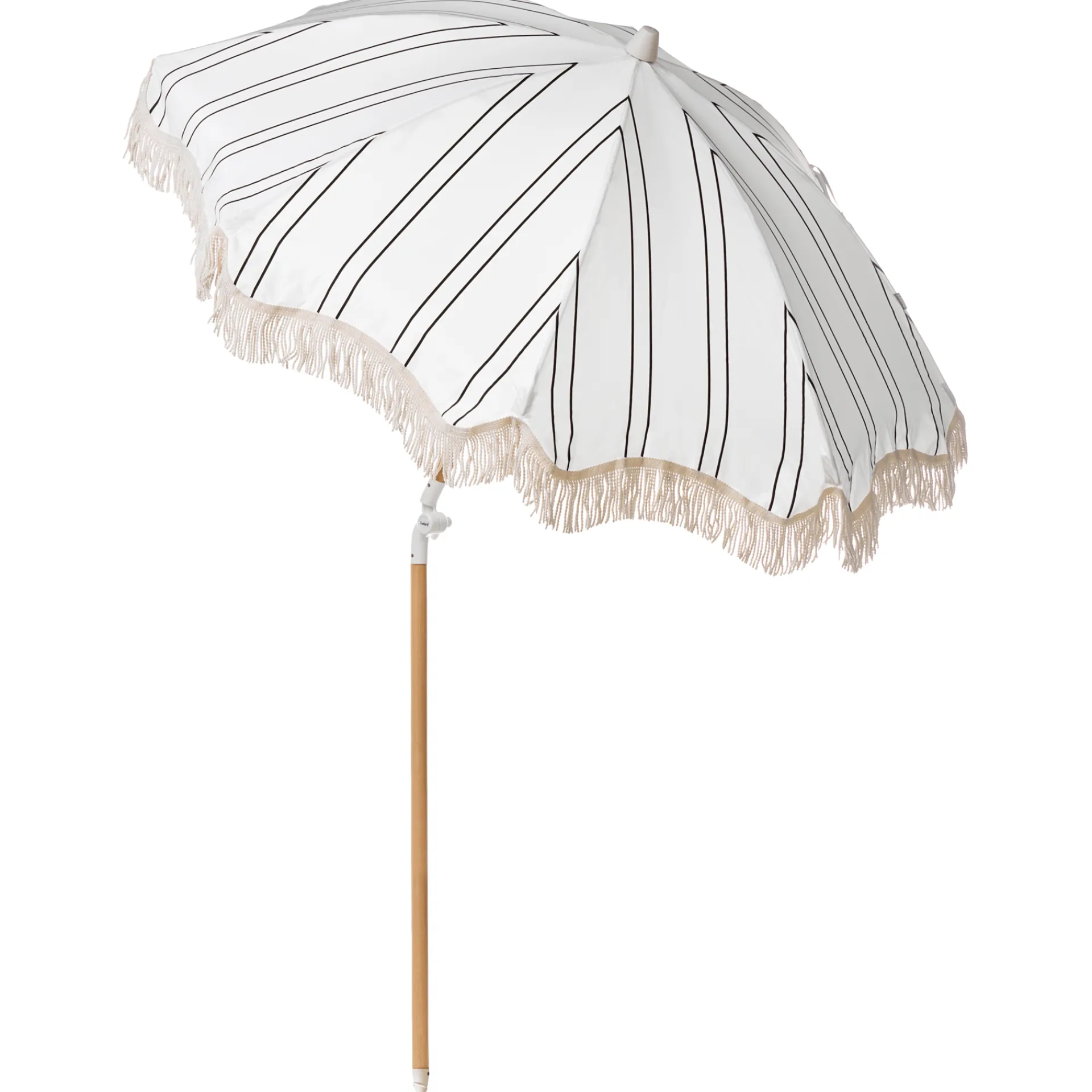 Parasoller-Parasoll utendørs 155 cm Mondello hvit/svart