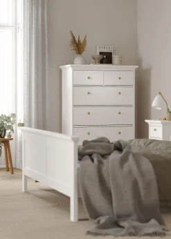 Tvilum Paris Kommode med 6 skuffer 96x48x140 cm