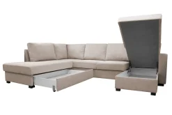 Majestic Furniture Sovesofaer-Paris U-Sovesofa Beige