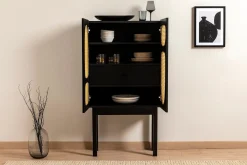 Barskap|Barmøbler-Paro Konsollbord 75 cm Svart