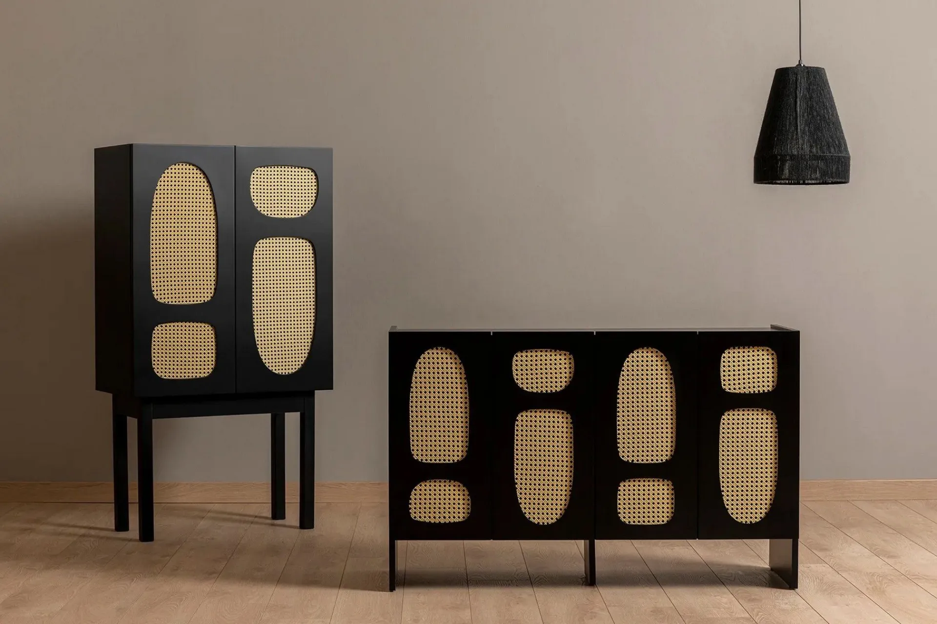 Barskap|Barmøbler-Paro Konsollbord 75 cm Svart