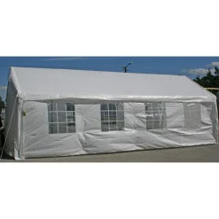 Friluftsutstyr|Telt-Partytelt HOME4YOU 4x8 m, Hvit
