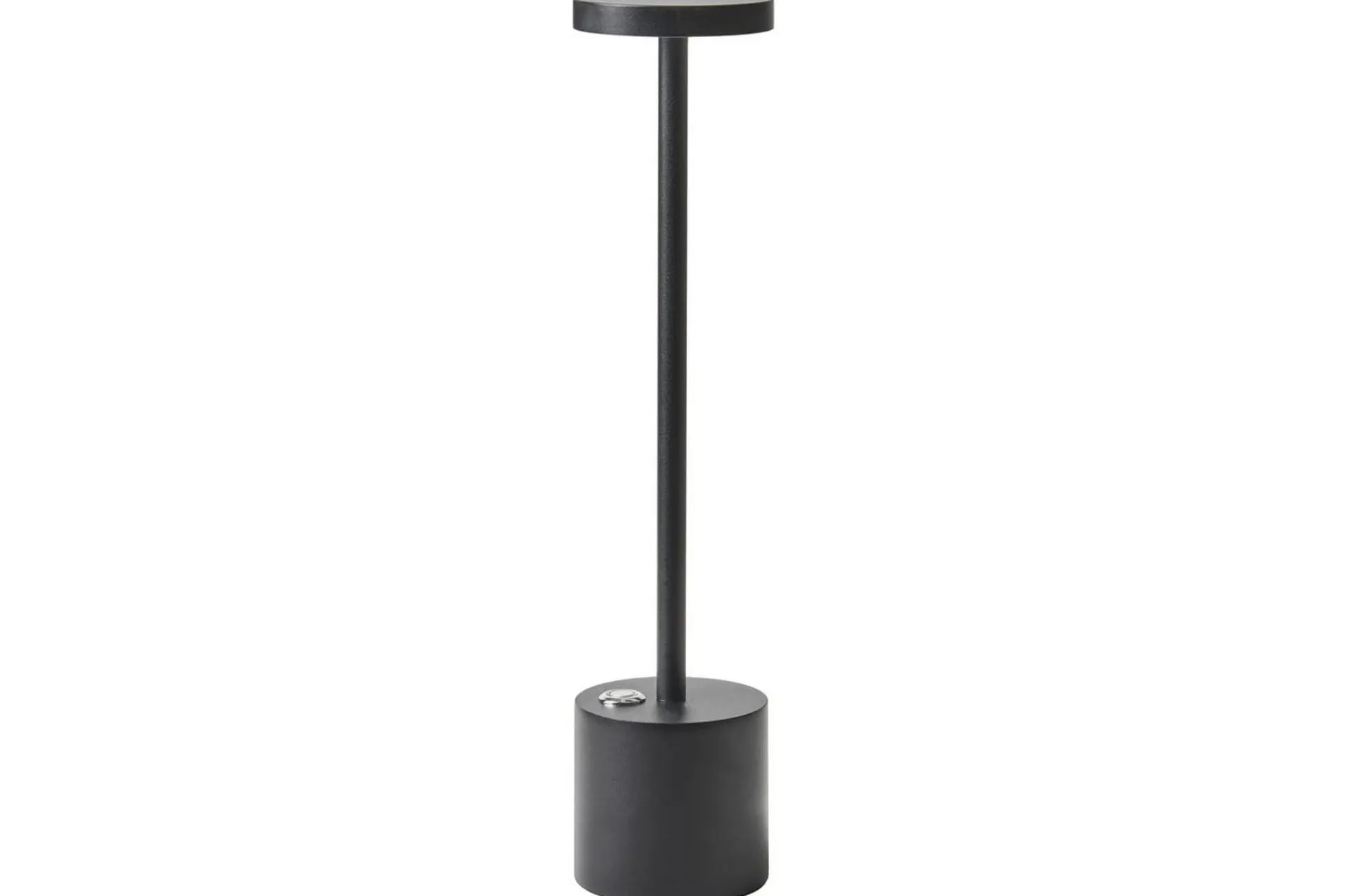 Nattbordslampe|Bordlampe-Pasalima LED Bordlampe 35 cm Svart