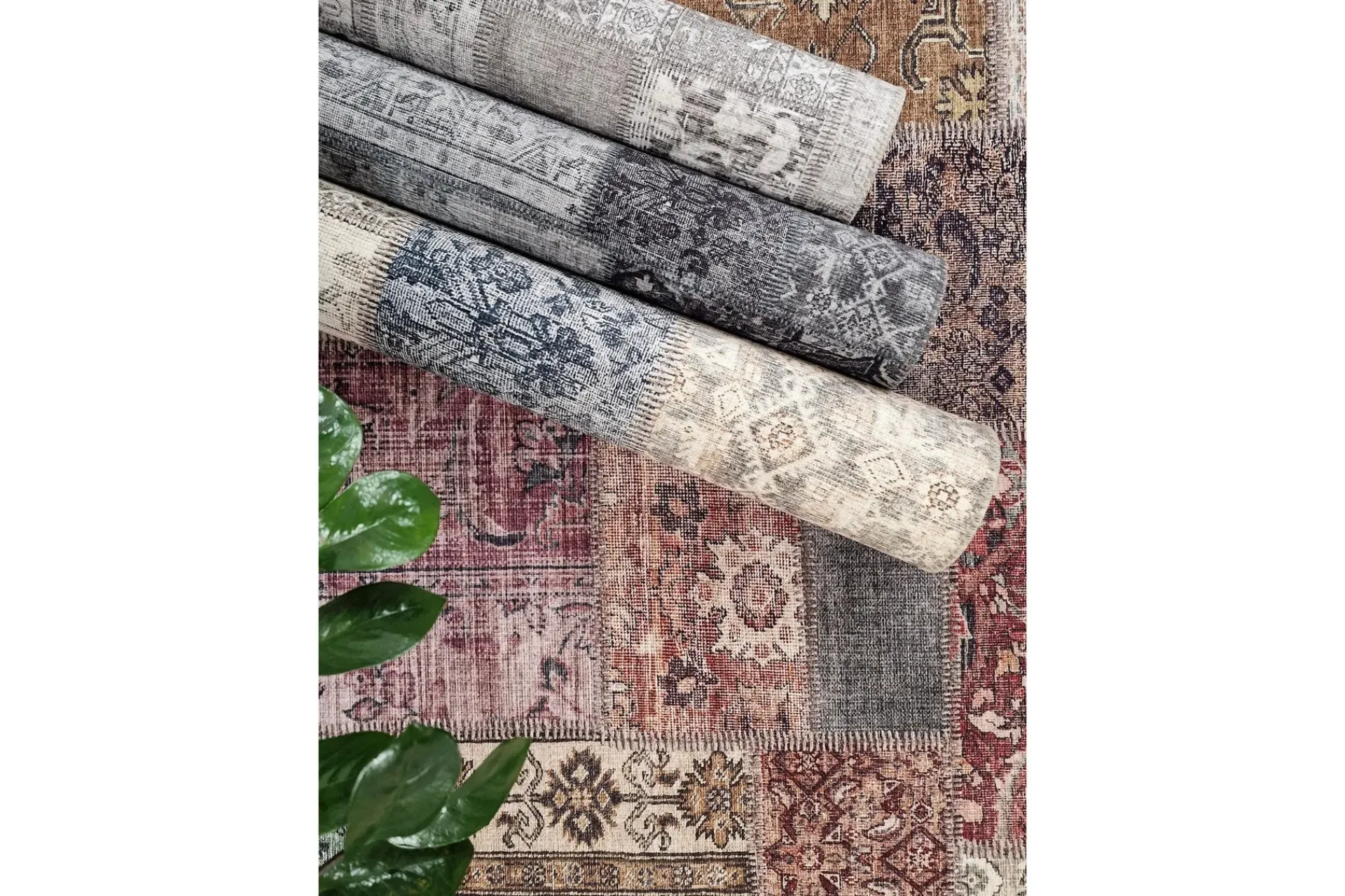 KM Home Patchwork Wiltonteppe 300x400 cm