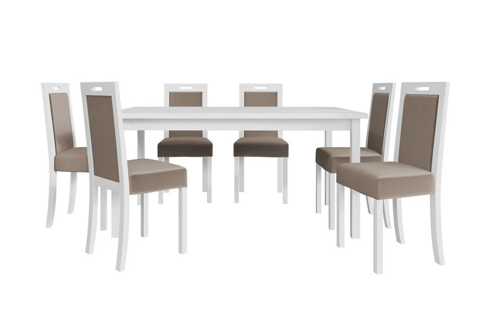 Spisegrupper-Patrickswell Spisegruppe Beige/Hvit