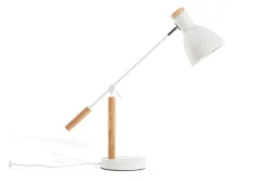 Bordlampe|Vinduslampe-Peckos bordlampe 15 cm Hvit