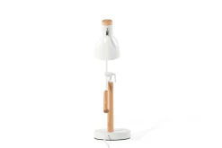 Bordlampe|Vinduslampe-Peckos bordlampe 15 cm Hvit
