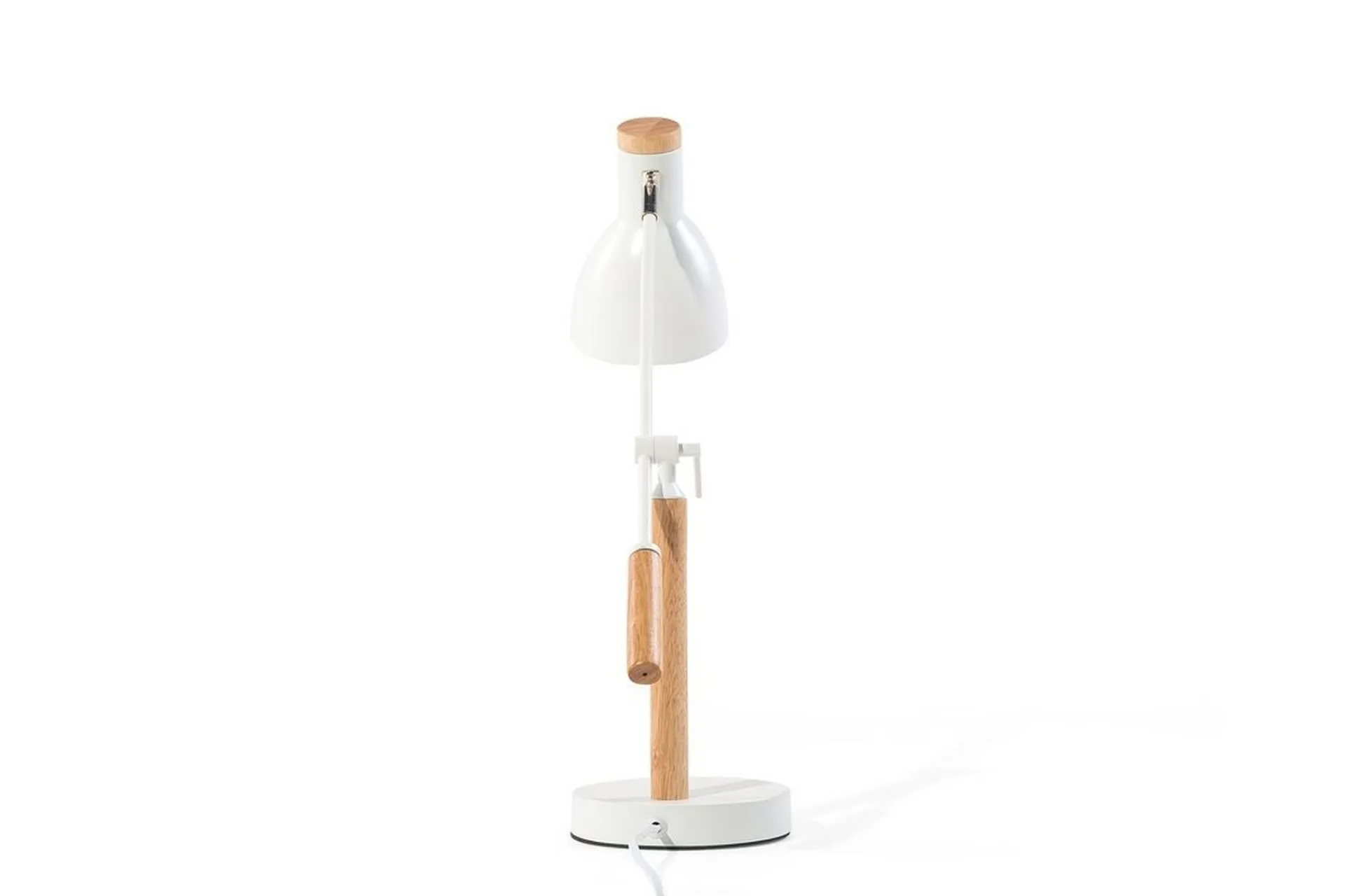 Bordlampe|Vinduslampe-Peckos bordlampe 15 cm Hvit