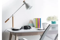 Bordlampe|Vinduslampe-Peckos bordlampe 15 cm Hvit