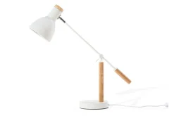 Bordlampe|Vinduslampe-Peckos bordlampe 15 cm Hvit