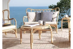 Veranda & Terrasse|Loungesett-Pedagne Lounge gruppe 4-seter Beige
